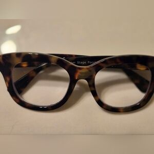 Peepers Brand Readers, Center Stage model, Tortoise Color +1.50